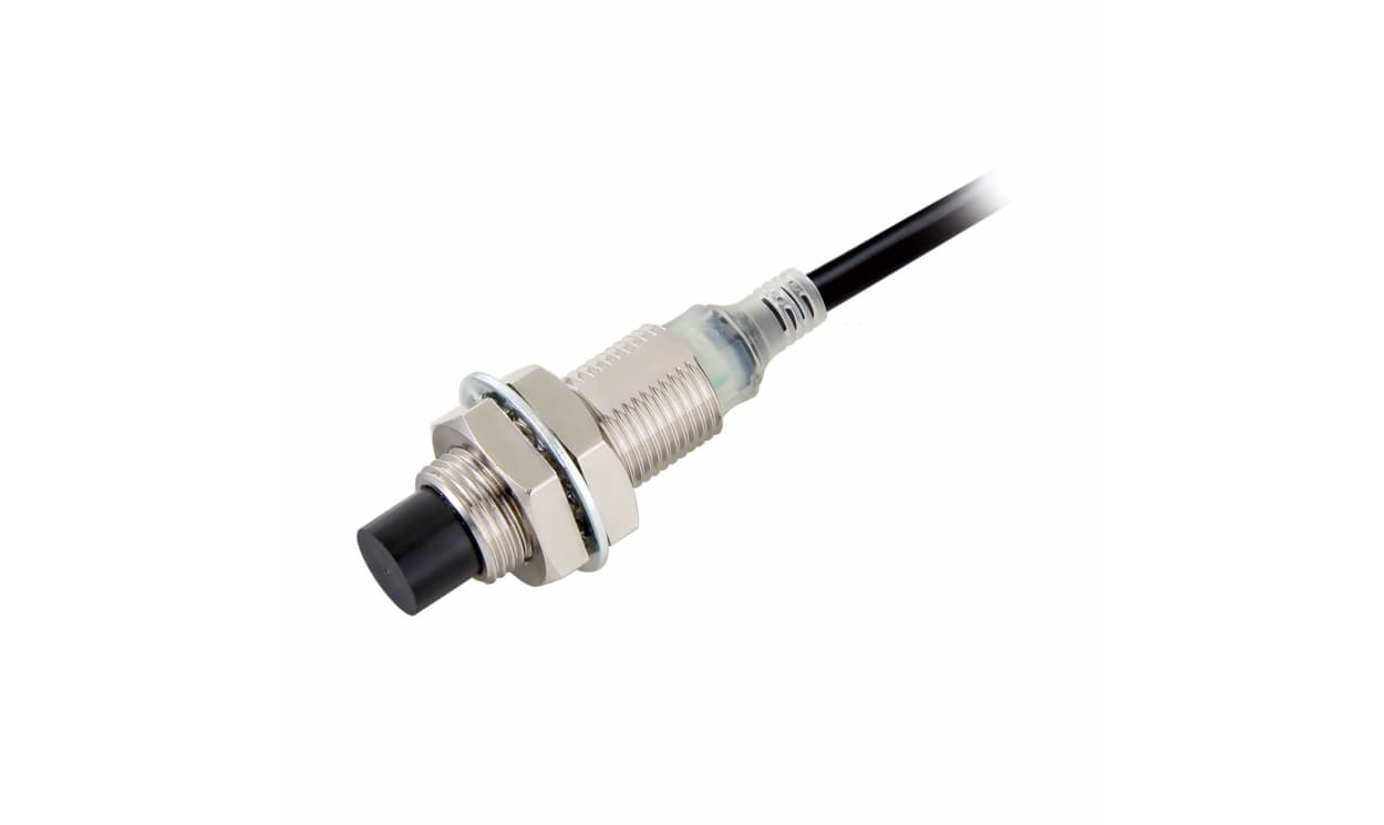 Omron E2E-X8MD1 2M, Inductive Threaded Barrel Proximity Sensor, M12, 8 mm Detection - generaltechuae