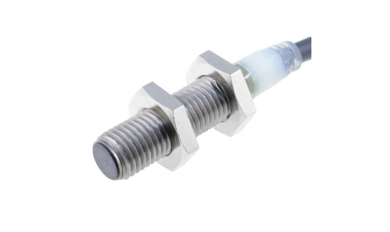 Omron E2A-S08KS02-WP-C1 2M, Inductive Threaded Barrel Proximity Sensor, M8, 2 mm Detection, NPN NO, 12 → 24 V dc - generaltechuae