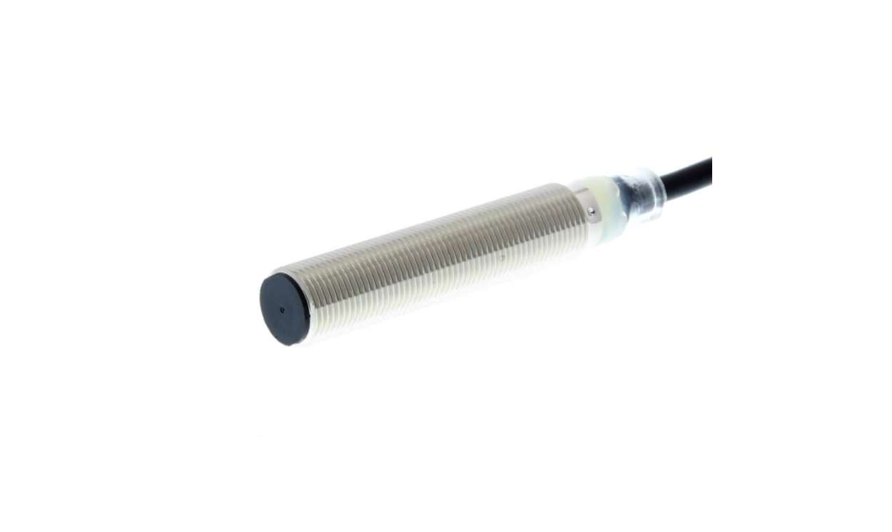 Omron E2B-M12LS04-WP-C1 2M, Inductive Threaded Barrel Proximity Sensor, M12, 4 mm Detection, NPN NO, 10 → 30 V dc - generaltechuae