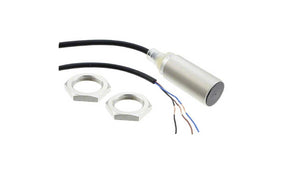 Omron E2B-M18KS08-WP-B1 2M, Inductive Threaded Barrel Proximity Sensor, M18, 8 mm Detection, PNP NO, 12 → 24 V dc