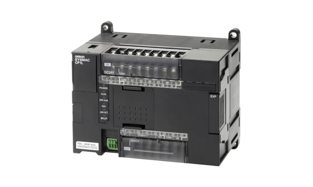 Omron CP1L-EL20DT1-D, CP1L-EL Series PLC CPU for Use with CP Series, PNP Output, 12-Input, PNP/NPN Input
