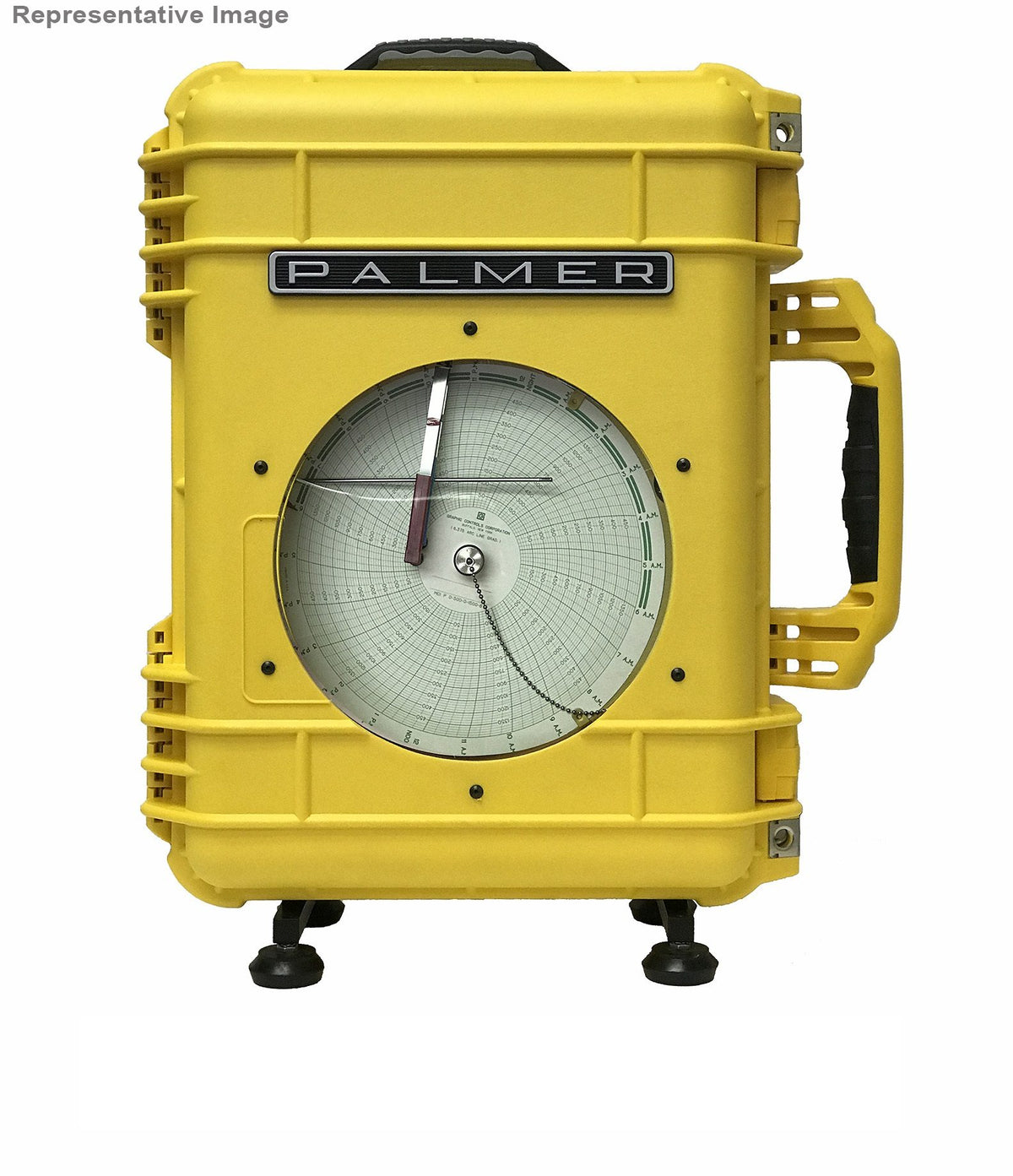 Palmer Wahl 3P_3R_Recorder | Pelican Case Pressure and Temperature Chart Recorder | 8 or 12 in - generaltechuae