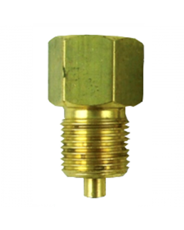 Brannan 39/363/0 | Brass Pressure Gauge Adaptor | 1/4" BSP F x 1/2" NPT M - generaltechuae