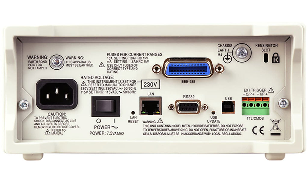 Bench Multimeter | Dual Measurement | with USB, RS232, LAN/LXI and GPIB Interfaces - generaltechuae