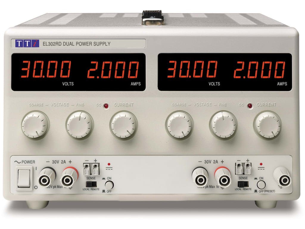 Aim TTi EL302RD - Linear Regulated Precision DC Bench 120W | Digital voltage and current meter | 30V/2A - generaltechuae