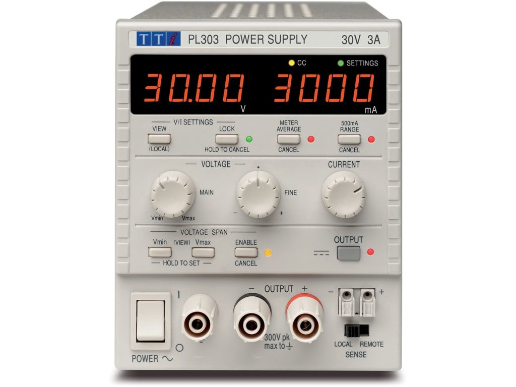 Aim TTi PL303 | DC Bench Power Supplies | Single Precision , 0-30V/0-3A - generaltechuae