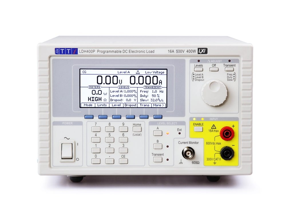 TTi LDH400P |  500V, 16A, 400W |  Electronic DC Load - generaltechuae