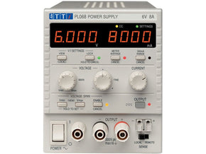 TTi PL068 | Single Precision Bench System DC Power Supply | 6V/8A - generaltechuae