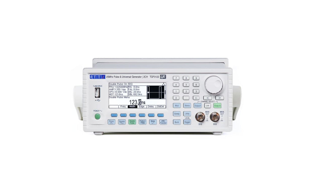 Aim-TTi TGP3122  Pulse Generator, 1 mHz min, 25 (Double Pulse) MHz, 50 (Pulse) MHz max - generaltechuae