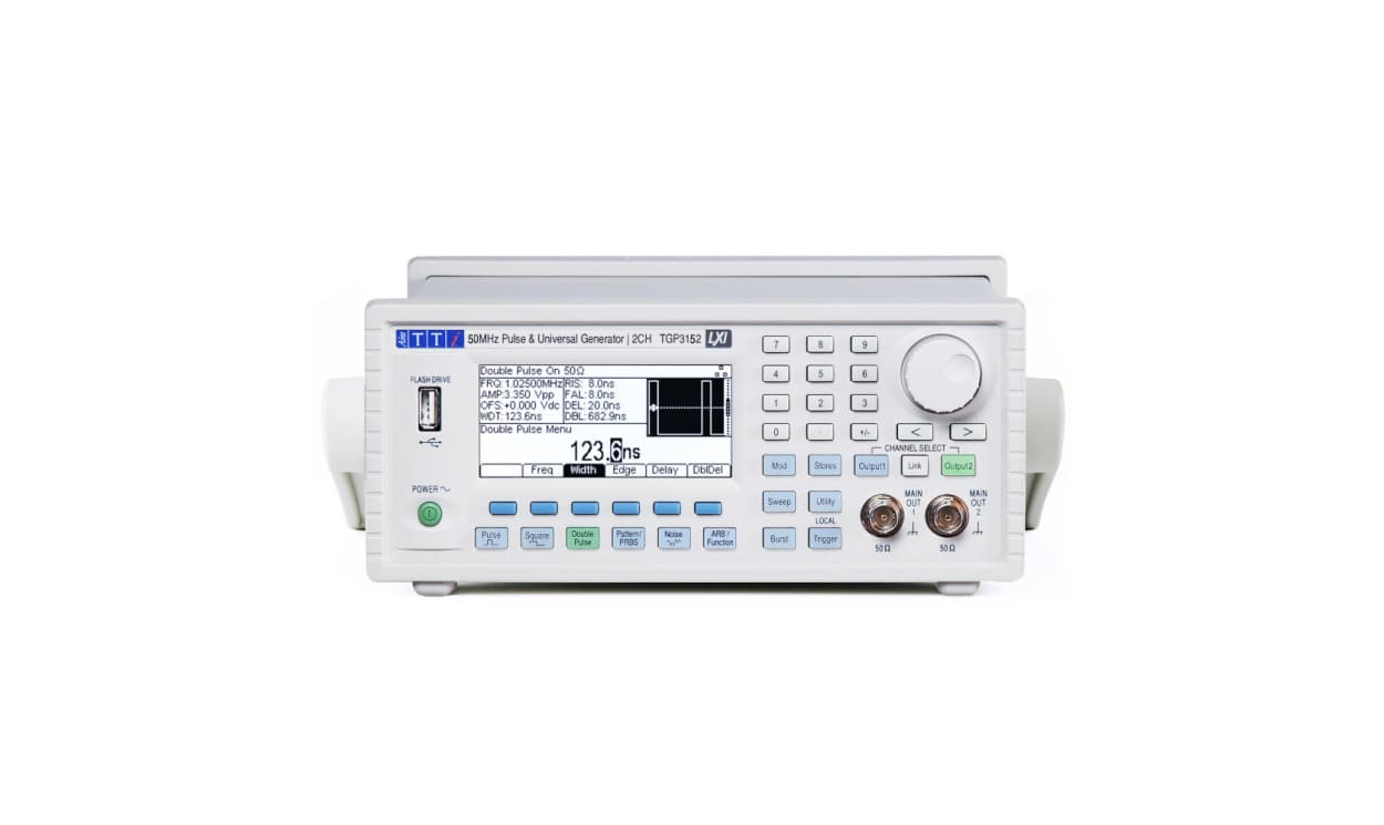 Aim-TTi TGP3152  Pulse Generator, 1 mHz min, 25 (Double Pulse) MHz, 50 (Pulse) MHz max - generaltechuae