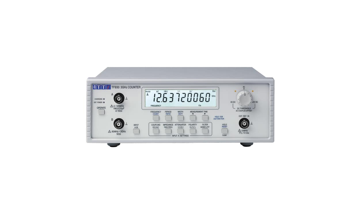 Aim TTi TF930 - 3GHz Universal Frequency Counter USB - generaltechuae