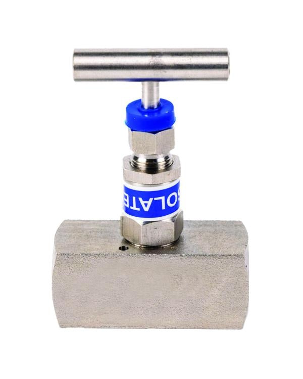 Brannan ANV040 | Stainless Steel Needle Valve | Soft Seat, Straight or 90°, 400 bar - generaltechuae