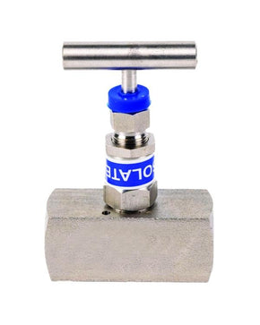 Brannan ANV040 | Stainless Steel Needle Valve | Soft Seat, Straight or 90°, 400 bar - generaltechuae
