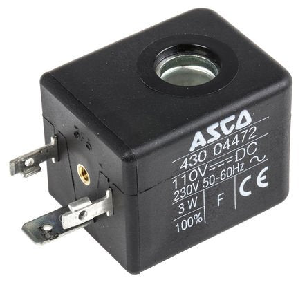ASCO 43004472 | Solenoid Coil | 190 Series | Voltage 115 V dc, 230 V ac - generaltechuae