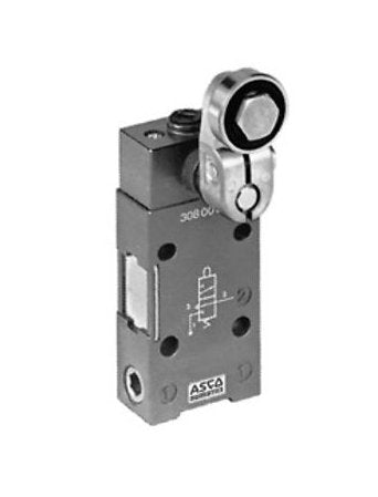 ASCO 88130802 | Single Liver With Bearing Roller | Valve Type 3/2 NC Mechanically Operated - generaltechuae