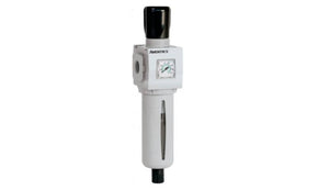 AVENTICS G652APJP4GA00HN 652 Polycarbonate Filter Regulator, 25μm, G 1/2, Manual, Semi Automatic, 10 bar