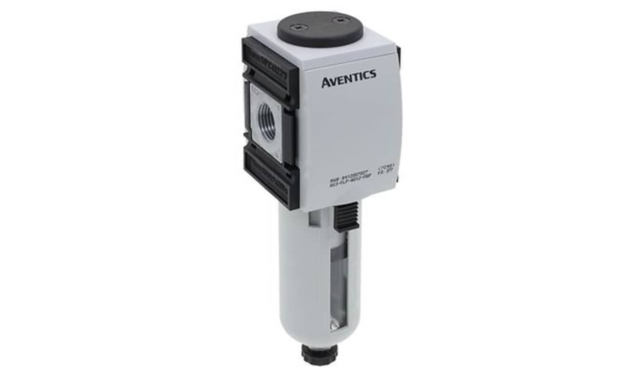 AVENTICS R412007028 AS3-FLP series 5μm G 1/2 1.5bar to 16 bar Filter 900L/min max with Automatic drain