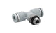 AVENTICS 2122210140 QR1-S-RTT Series T Fitting, G 1/4 to Push In 10 mm, Threaded Connection Style