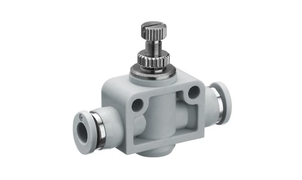 AVENTICS R412005454 QR1-DBS Series Tube Non Return Valve, 4mm Tube Inlet Port x 4mm Tube Outlet Port - generaltechuae