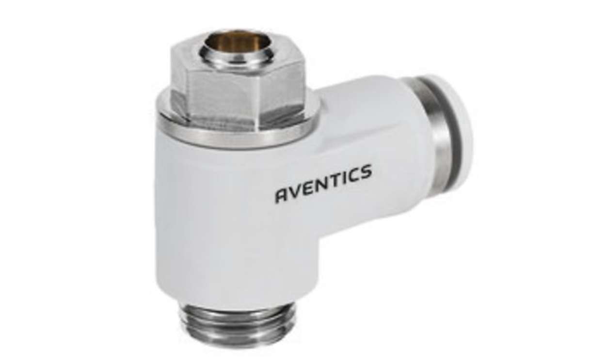 AVENTICS R412010576 CC04 Series Tube Non Return Valve, 12mm Tube Inlet Port x G 3/8 Male Outlet Port - generaltechuae