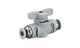 AVENTICS R412005504 Locking Shut-Off Valve Manual Blocking Of Air Supply Ball Valve QR1-BSK Series, 2.5mm