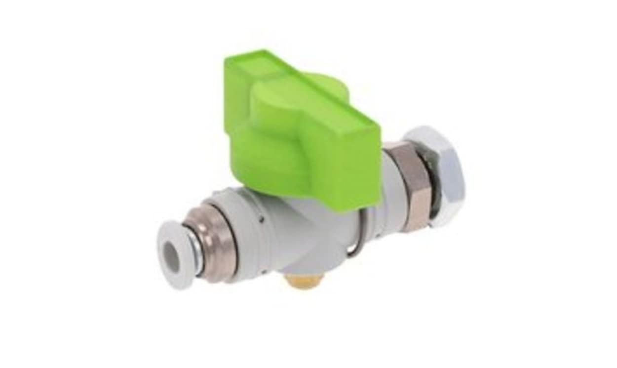 AVENTICS R414010278 Pneumatic Relay Ball Valve QR1-BSK Series, M7, 7 mm, 12 mm - generaltechuae