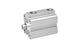 AVENTICS 0822010684 Pneumatic Piston Rod Cylinder - 822010684, 80mm Bore, 25mm Stroke, KHZ Series, Double Acting