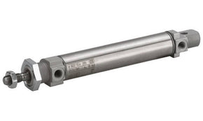 AVENTICS 0822034202 Pneumatic Piston Rod Cylinder - 25mm Bore, 25mm Stroke, MNI Series, Double Acting
