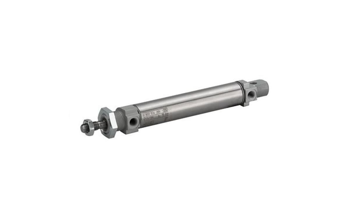 AVENTICS 0822034206 Pneumatic Cylinder - , 25mm Bore, 125mm Stroke, MNI Series, Double Acting - generaltechuae