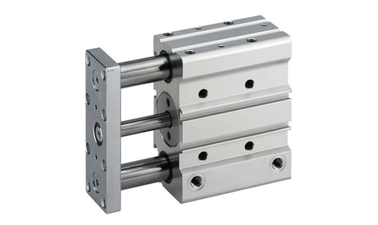 AVENTICS 0822064002 Pneumatic Guided Cylinder - , 32mm Bore, 75mm Stroke, GPC Series, Double Acting - generaltechuae