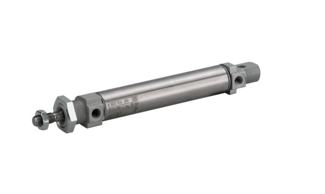 AVENTICS 0822332509 Roundline Cylinder - , 16mm Bore, 250mm Stroke, MNI Series, Double Acting - generaltechuae