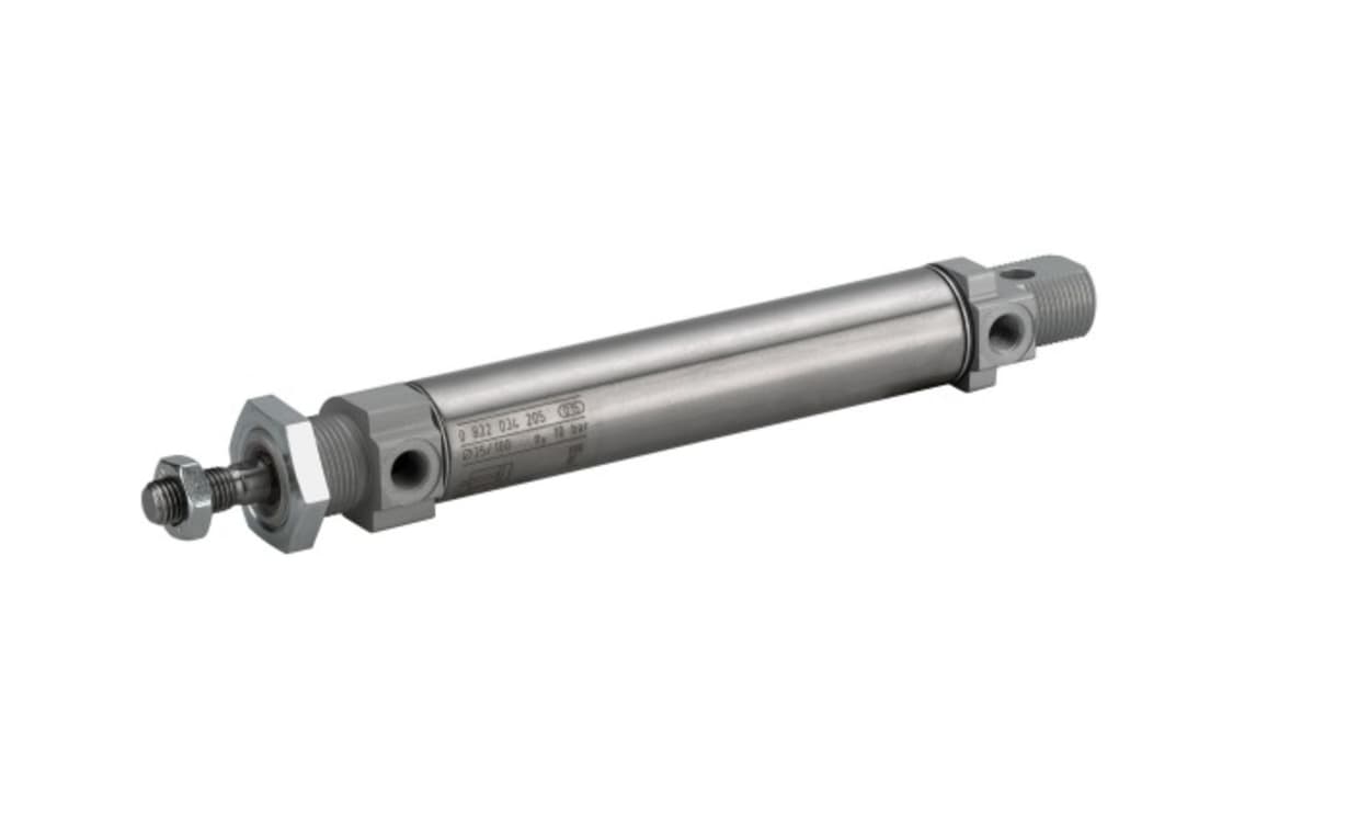AVENTICS 0822334452 Roundline Cylinder - , 25mm Bore, 10mm Stroke, MNI Series, Double Acting - generaltechuae