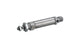 AVENTICS 0822430202 Pneumatic Piston Rod Cylinder - 10mm Bore, 25mm Stroke, MNI Series, Single Acting