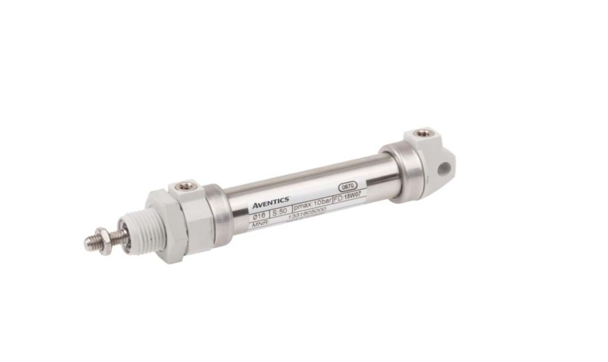 AVENTICS 1332502000 Roundline Cylinder - , 25mm Bore, 25mm Stroke, ICM Series, Double Acting - generaltechuae