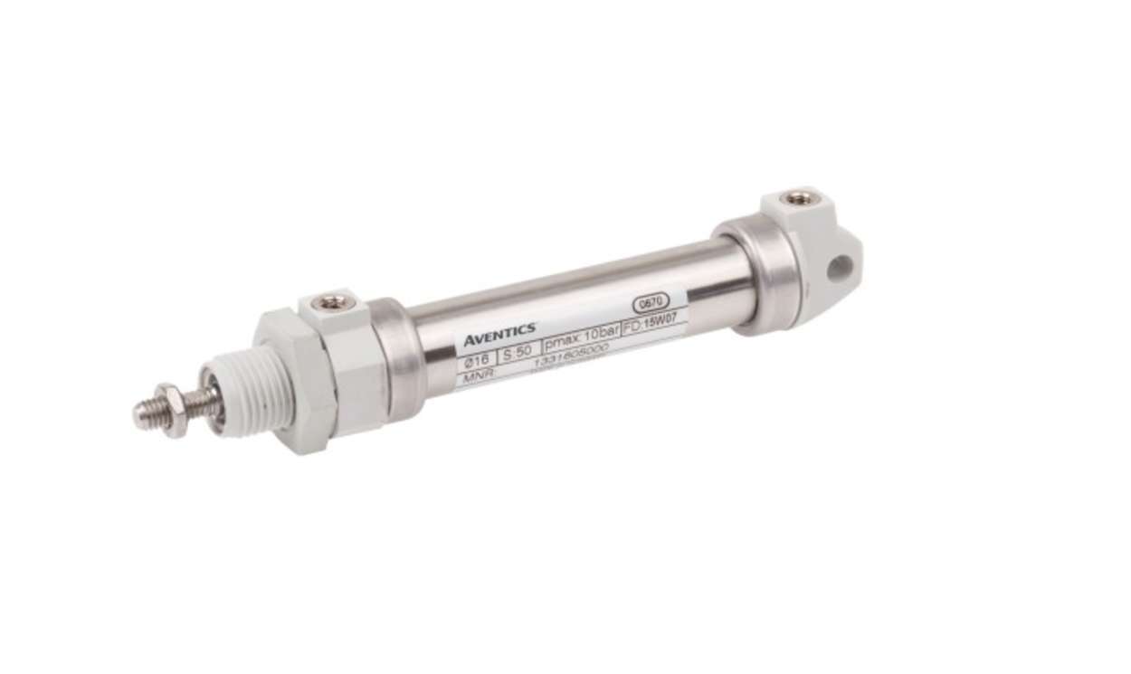 AVENTICS 1333208000 Roundline Cylinder - , 32mm Bore, 80mm Stroke, ICM Series, Double Acting - generaltechuae