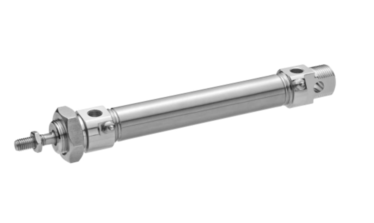 AVENTICS R412020415 Roundline Cylinder - , 16mm Bore, 200mm Stroke, CSL-RD Series, Double Acting - generaltechuae