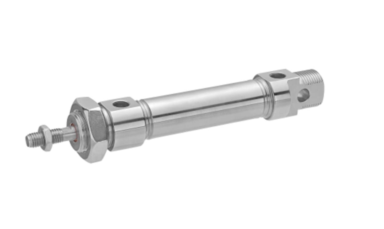 AVENTICS R412020449 Roundline Cylinder - , 20mm Bore, 250mm Stroke, CSL-RD Series, Double Acting - generaltechuae