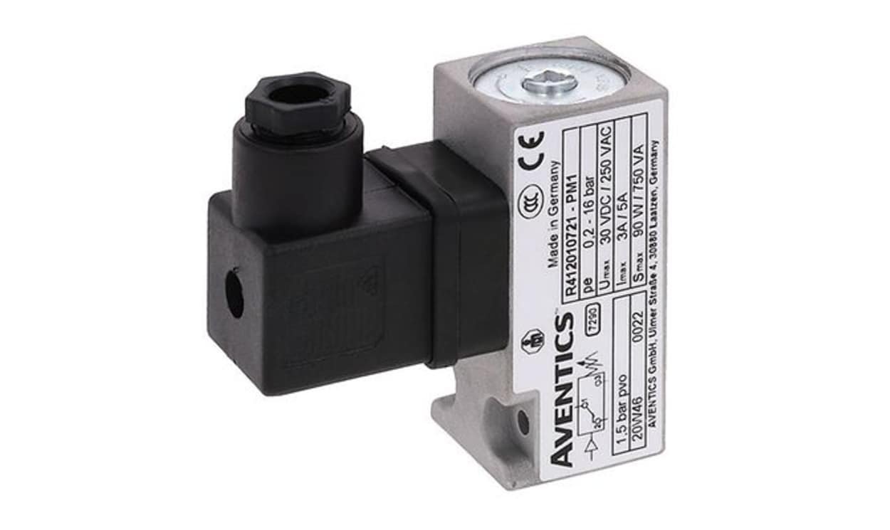 AVENTICS R412010713 Pressure Sensor 80bar, 12 → 125V dc, IP65 16 bar