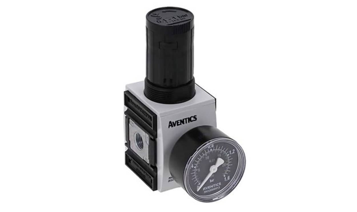 AVENTICS R412006107 G 1/4 Regulator - 0.5bar to 8bar, 16bar max. input - generaltechuae