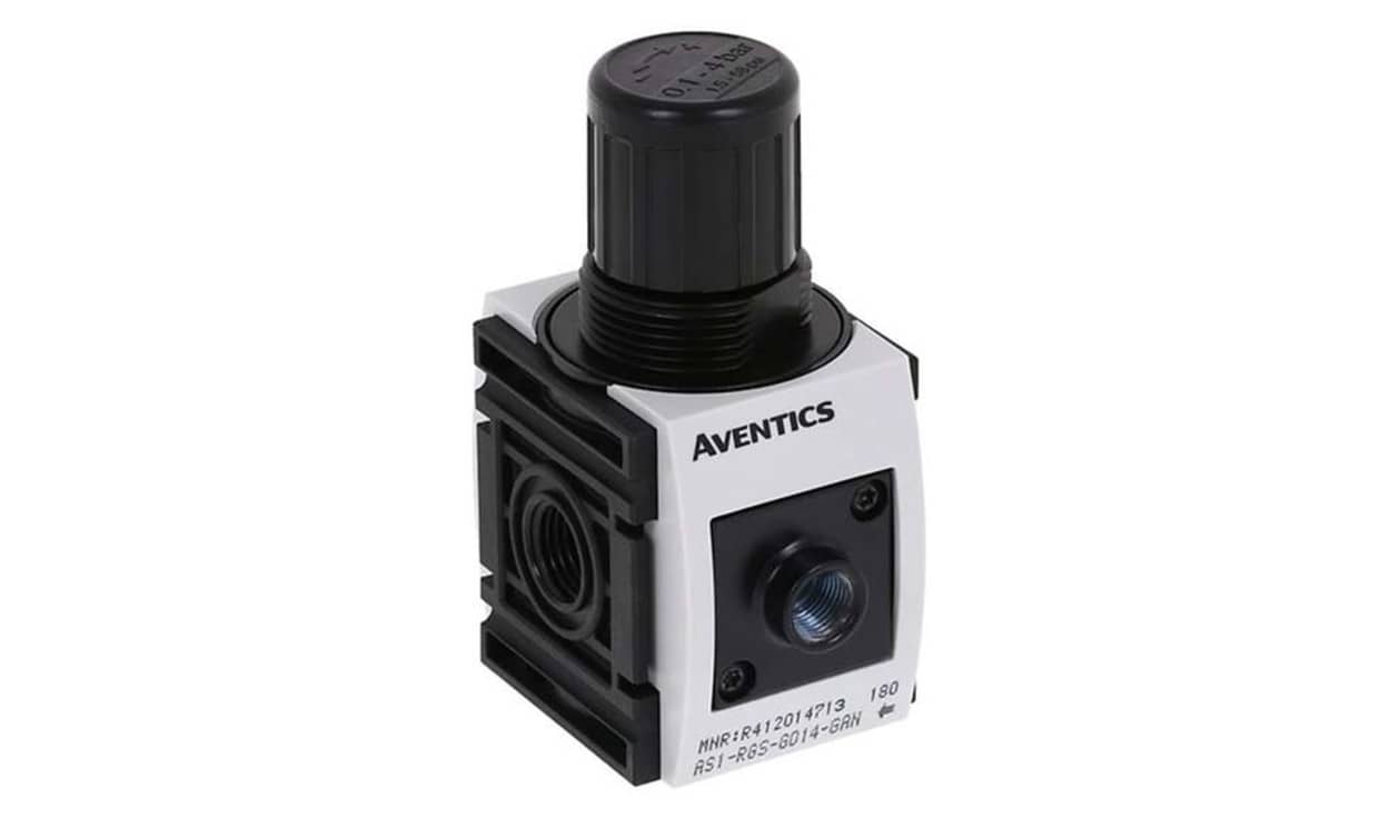 AVENTICS R412014713 G 1/4 Regulator - 0.5bar to 12bar, 0.25 in, 10bar max. input - generaltechuae