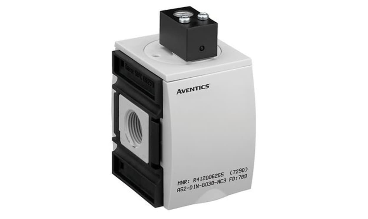 AVENTICS R412006262 G G 1/4 Pneumatic Shut-Off Valve, 2000L/min - generaltechuae