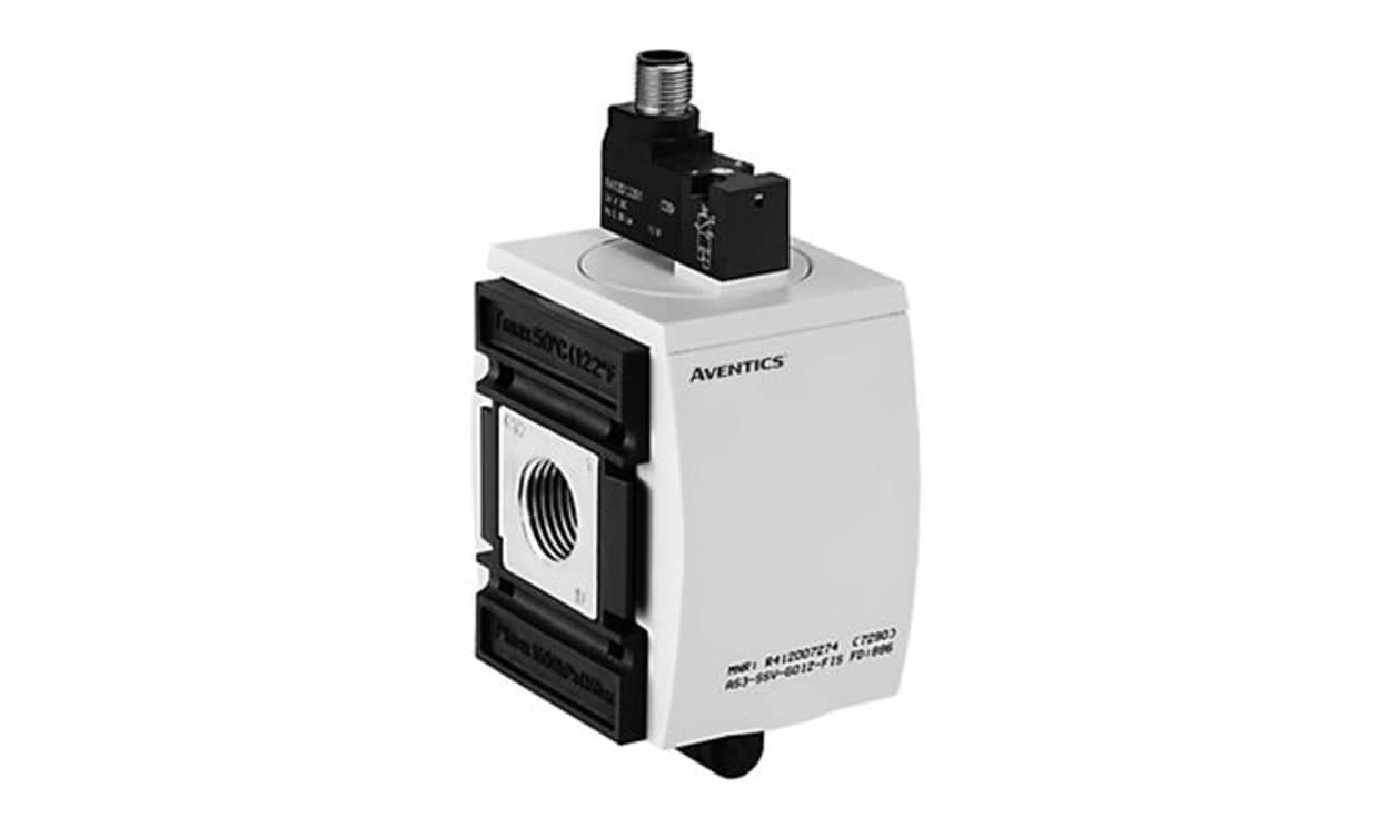 AVENTICS R412006381 G G 1/4 Pneumatic Shut-Off Valve, 2000L/min - generaltechuae