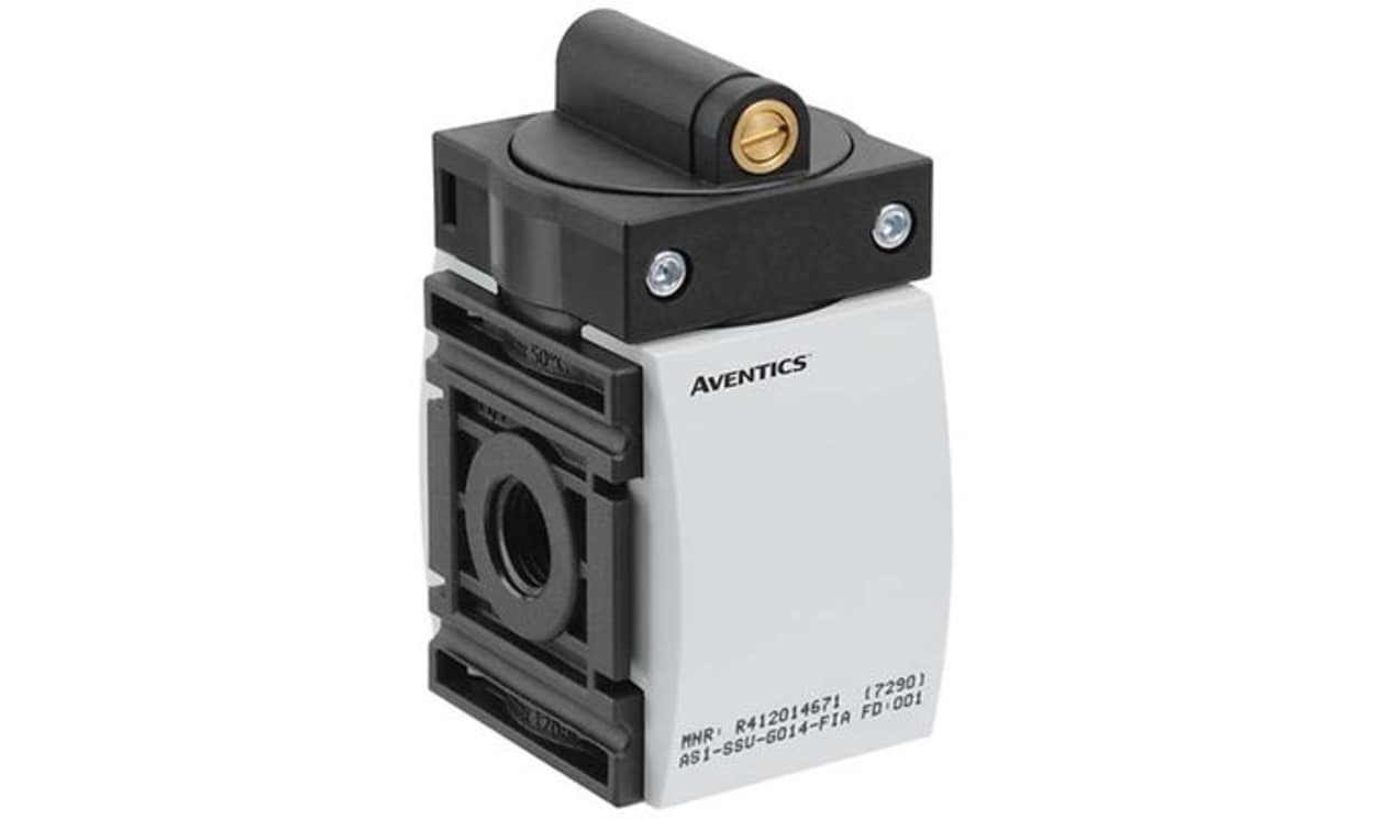 AVENTICS R412014671 Pneumatic Soft Start Valve, 2000L/min, G 1/4 12 bar - generaltechuae