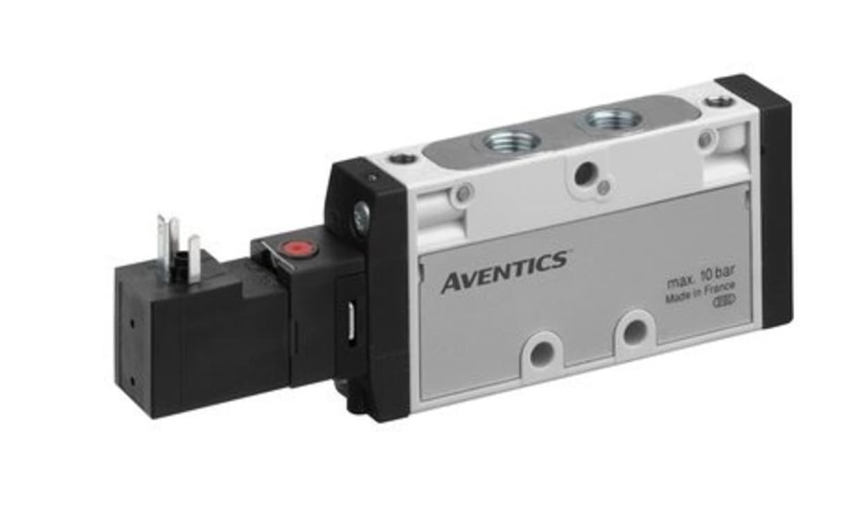 AVENTICS 0820060076 5/2 Pneumatic Solenoid Valve - Pilot/Pilot G 1/8 TC08 Series 24V dc - generaltechuae