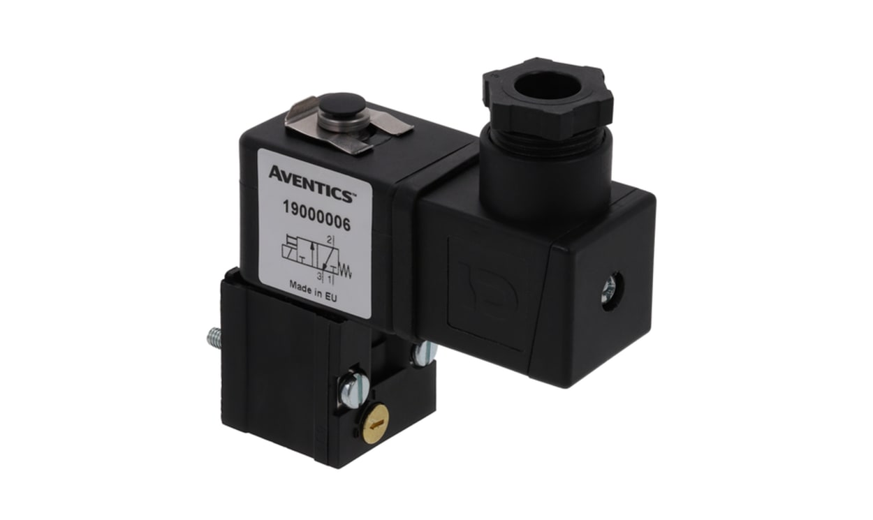 AVENTICS 19000006.230/50-60 3/2 Pneumatic Solenoid Valve - Solenoid 190 Series - generaltechuae