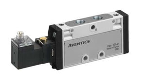 AVENTICS R422100969 5/2 Pneumatic Solenoid Valve - Solenoid/Pilot G 1/8 TC08 Series 24V dc