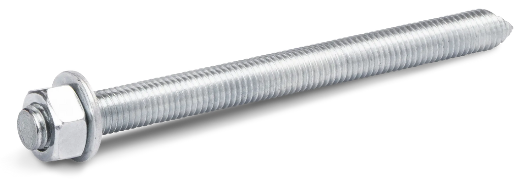 Rawlplug R-STUDS-20350-FL | STUDS Threaded Rod, Flat Head | M20 x 350 mm, class 5.8, 5 pcs - generaltechuae