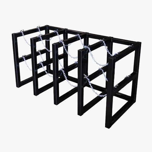 CONCOA 5185014 | Cylinder Barricade Rack | 4 Cylinders, 1 Wide x 4 Deep