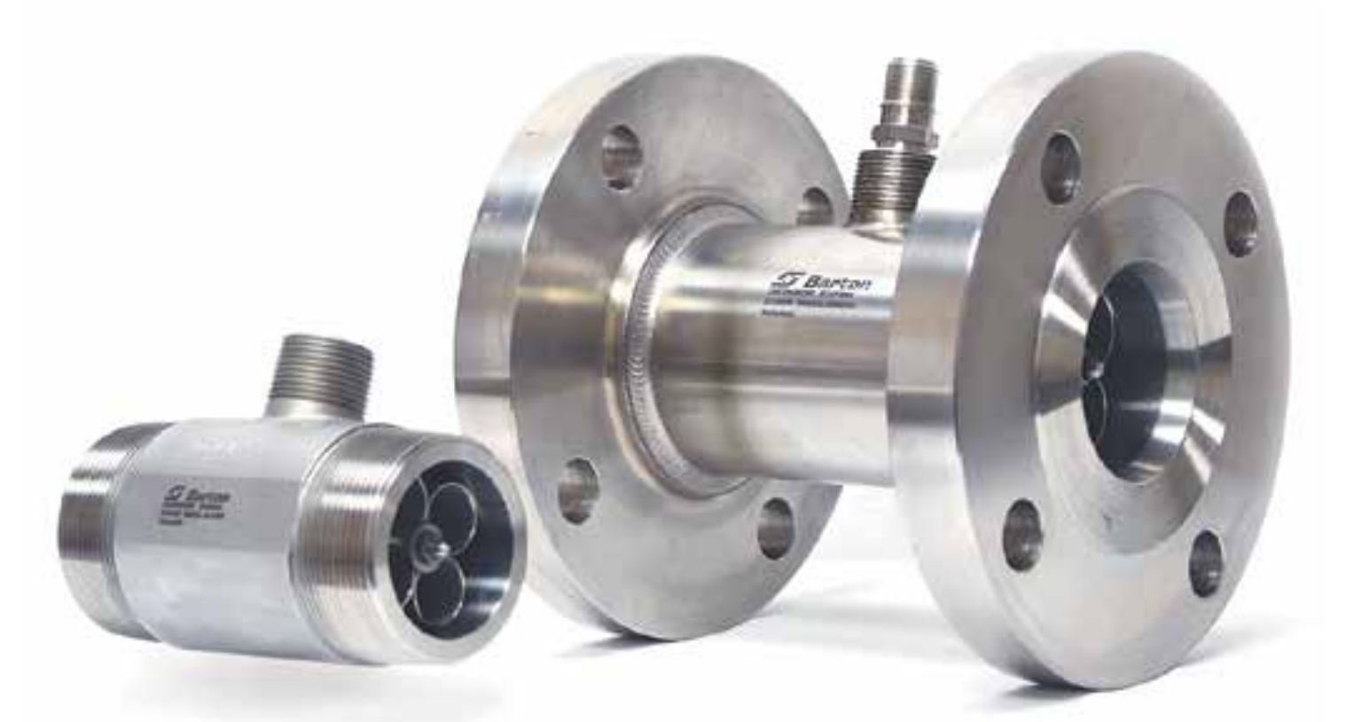 Barton 7125 Flanged RF meter, meter Size :2-1/2 inch,End Connection Size :1 inch,Flow Rate :44-440 US GPM - generaltechuae