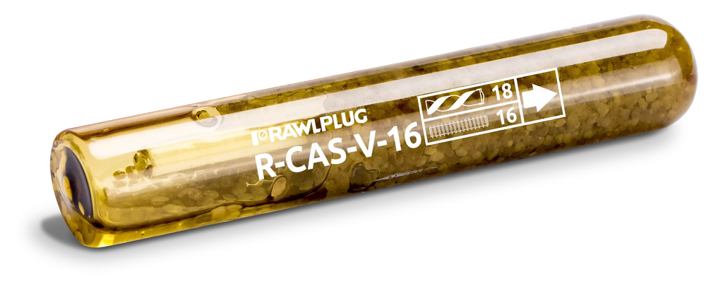 Rawlplug R-CAS-V-16 | R-CAS-V Spin-In Vinylester Capsule Anchor | M16, 10 pcs - generaltechuae